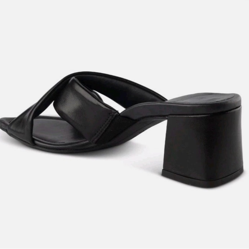 Paul Green Lauren Black Soft Nappa Heels